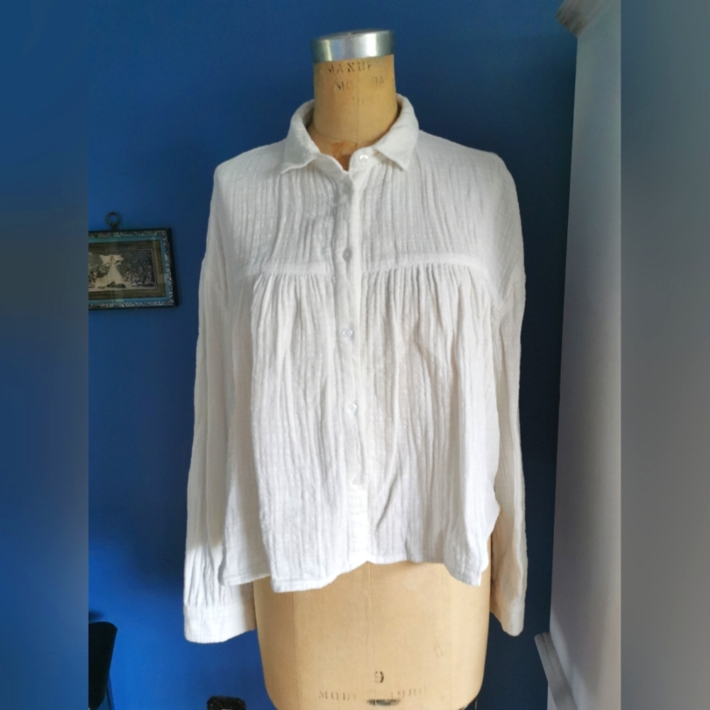 Hurley double gauze shirt